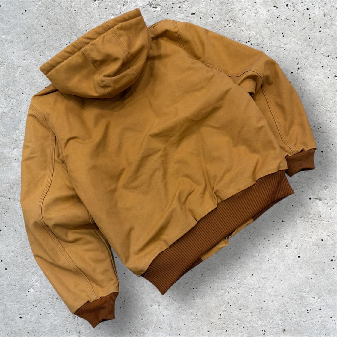 [S] 칼하트 J140 액티브 후드 워크 자켓 브라운 C317 상품이미지2