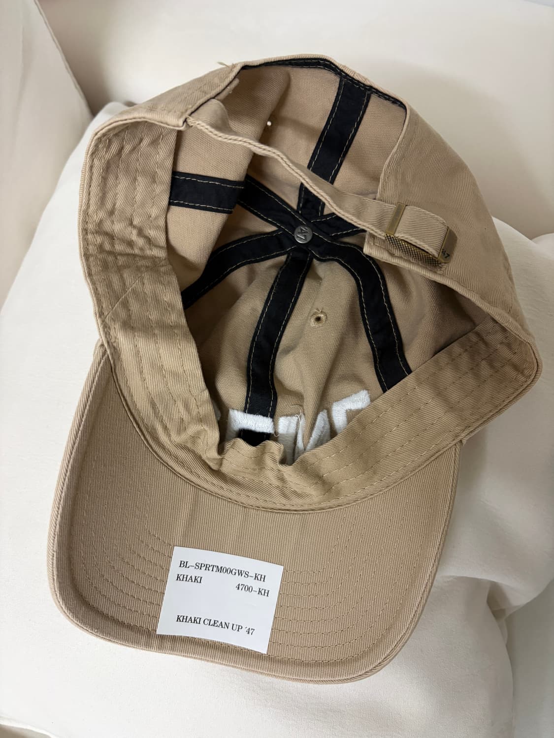 NPTSSS 셀린 볼캡 베이지 상품이미지2