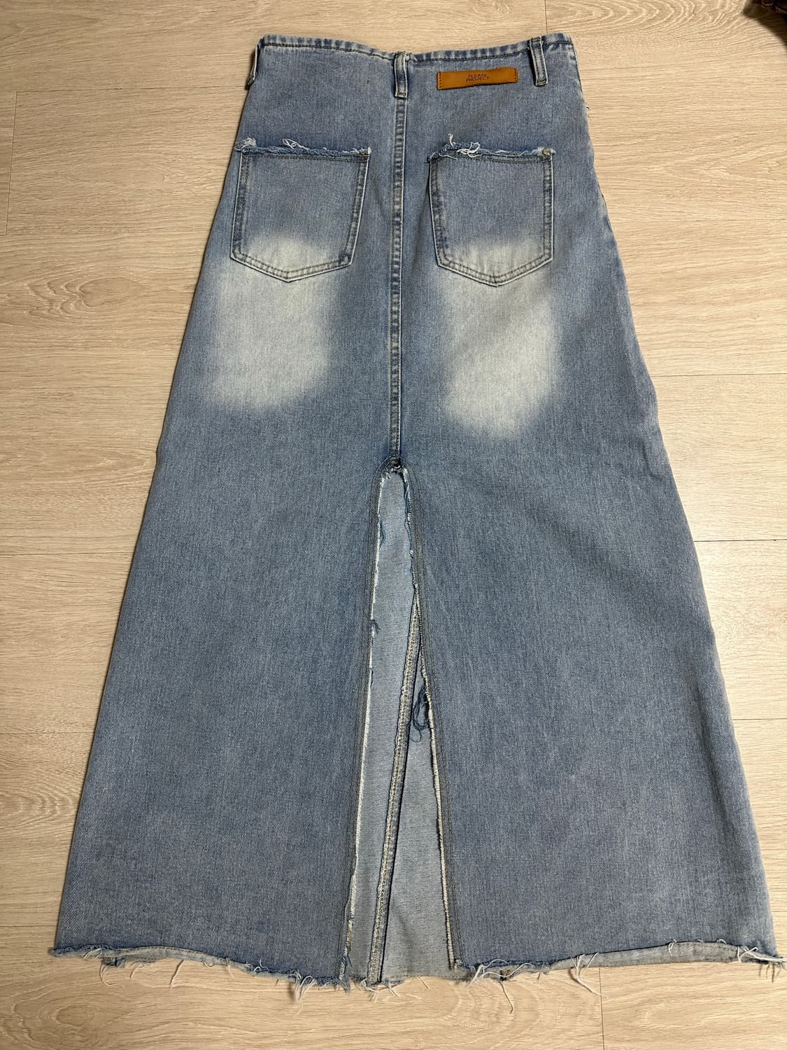 플리즈프로젝트 데님 롱치마 1사이즈 상품이미지2