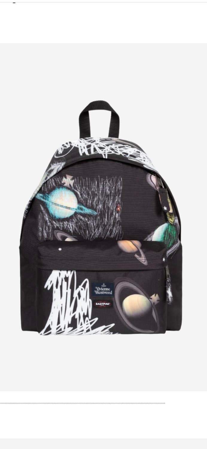 비비안 웨스트우드 x 이스트팩 패디드 백팩 블랙 상품이미지2