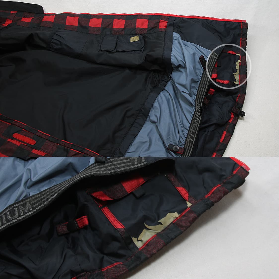 (착용컷) Columbia 체크 스키 자켓 (남성용 103) 상품이미지8