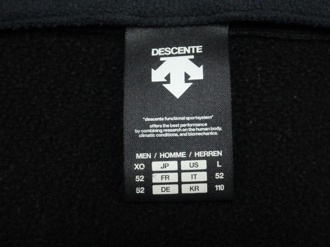 (2XL) 데상트 남성 트레이닝 폴라플리스 집업 상품이미지9