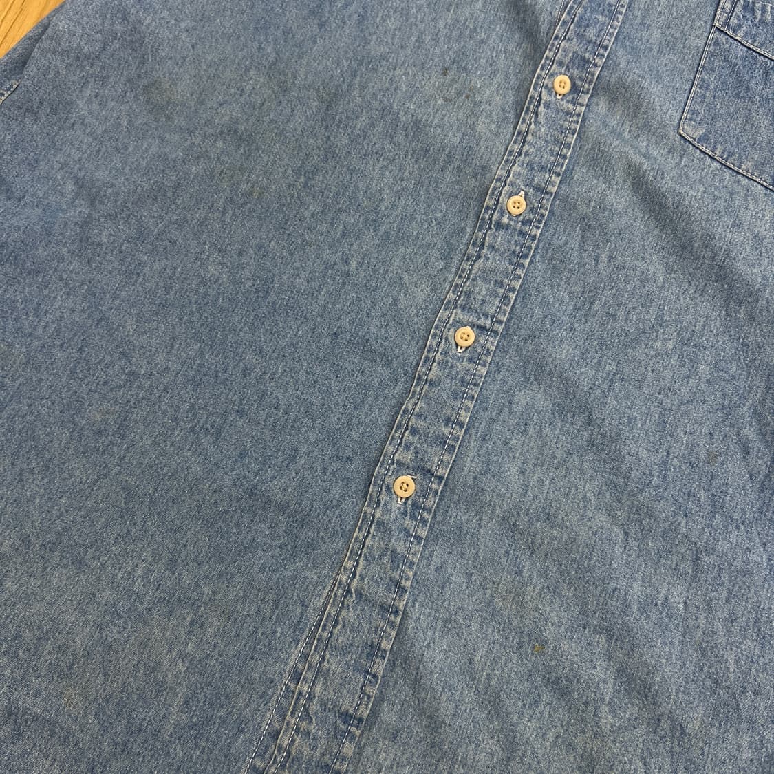 Carhartt 칼하트 데님 반팔 셔츠 XL 상품이미지8