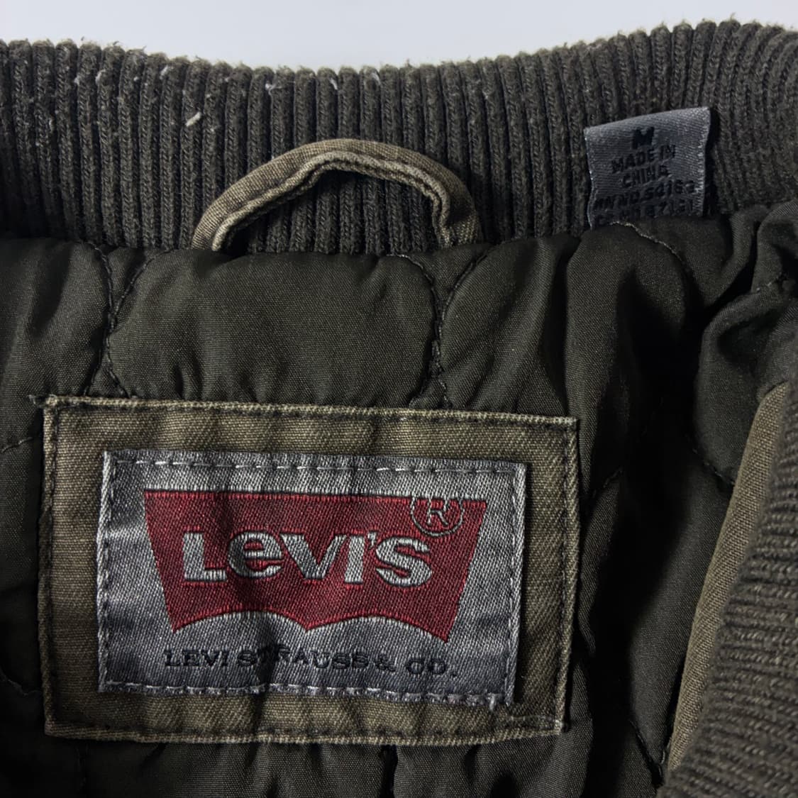 Levi's 리바이스 워싱 워크 바이커 봄버 자켓 상품이미지7