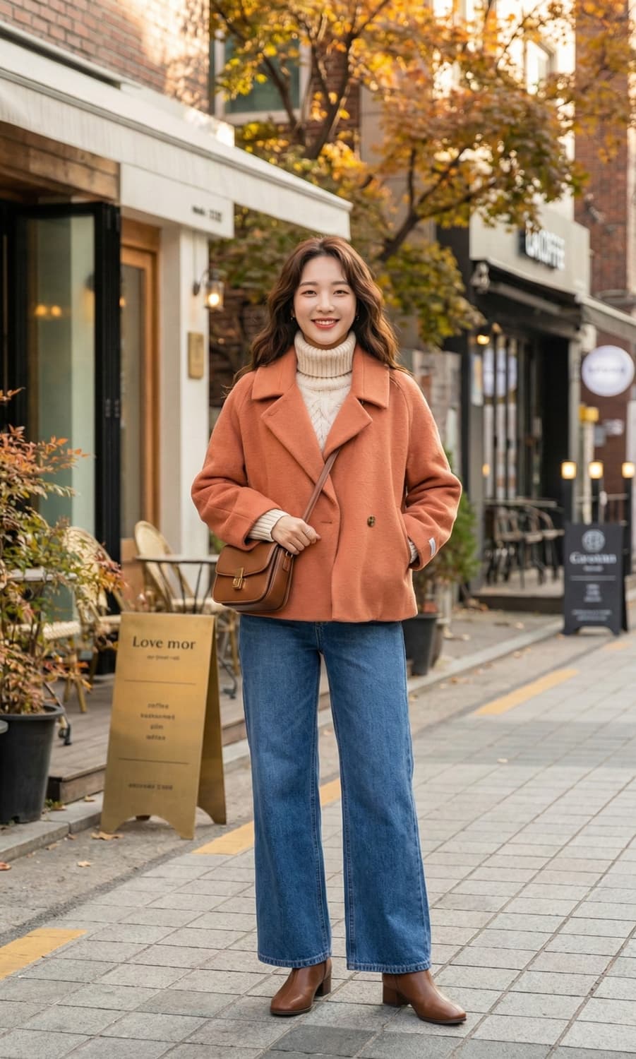 더아이잗(TheIzzat) 코랄 오버핏 캐시미어 숏코트_55 상품이미지1