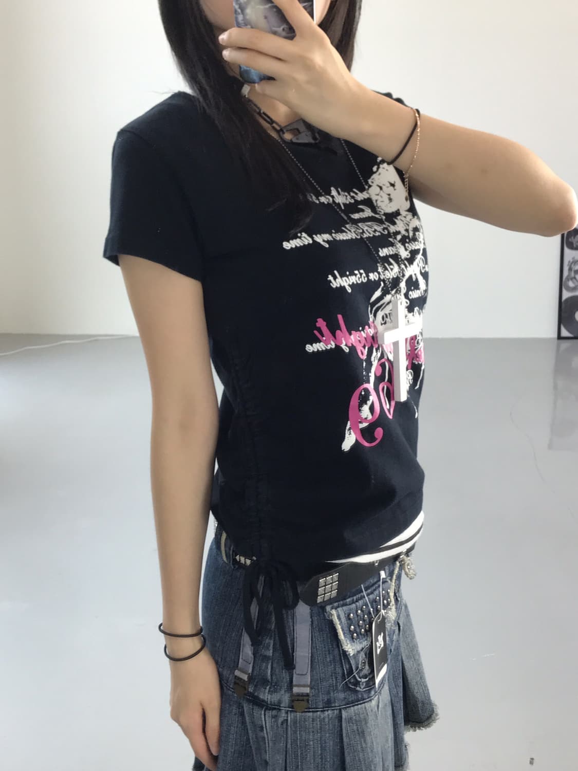 Jpn Y2k Graphic Short Sleeve T-Shirts 상품이미지3