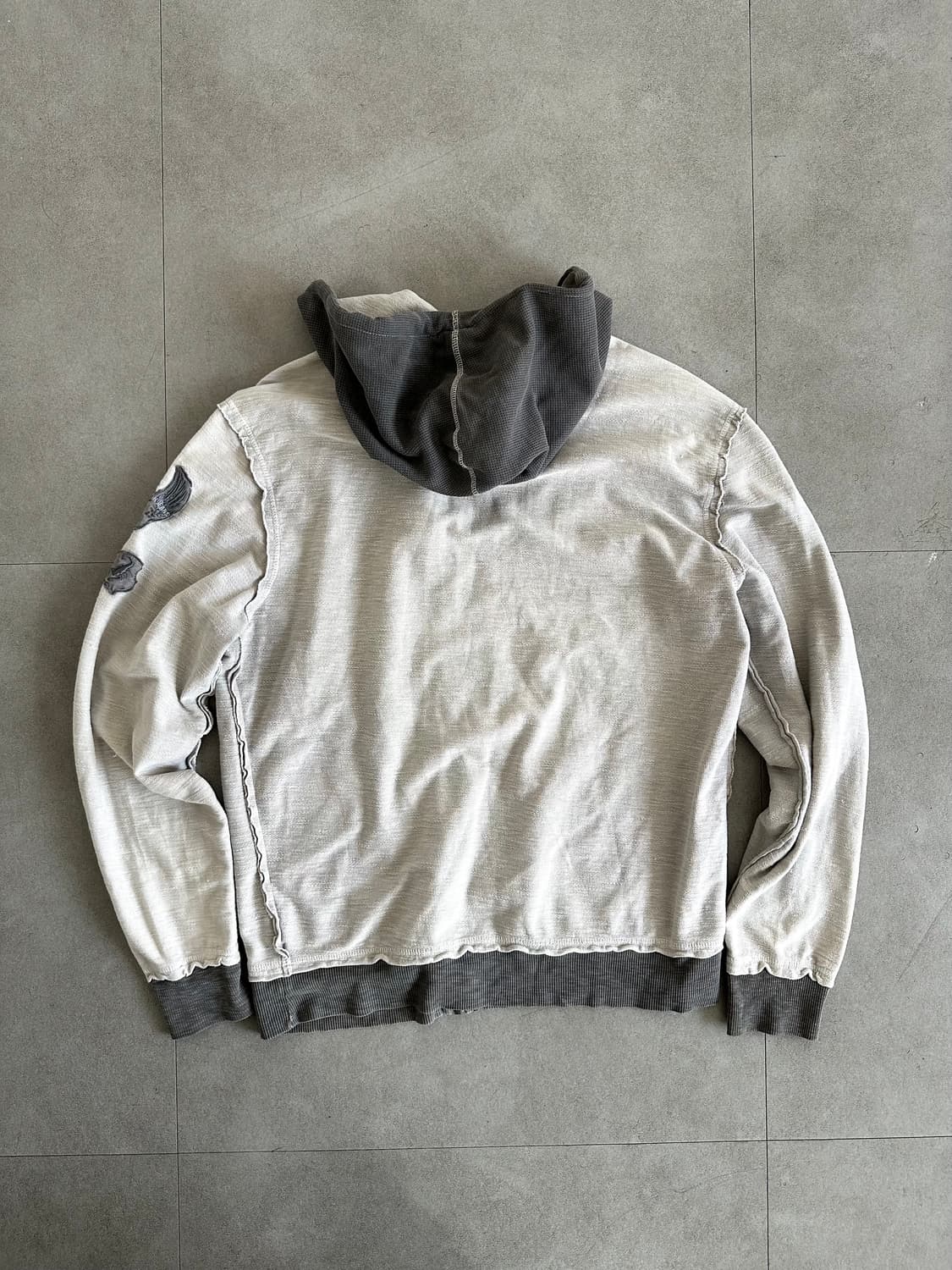 캘빈 클라인 그런지 레이어드 후드집업 상품이미지8