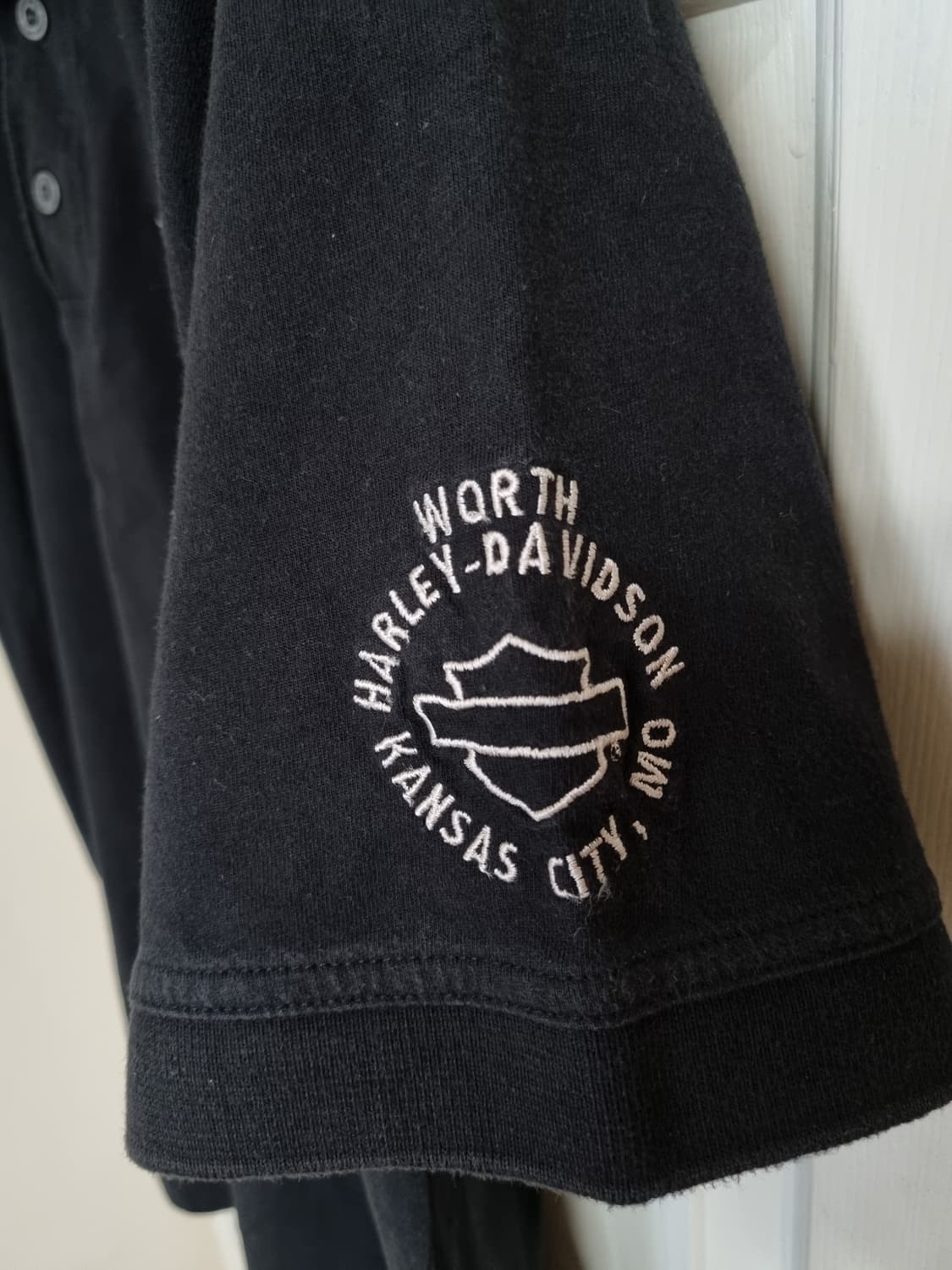 Vintage Harley Davidson Polo Shirt 상품이미지4