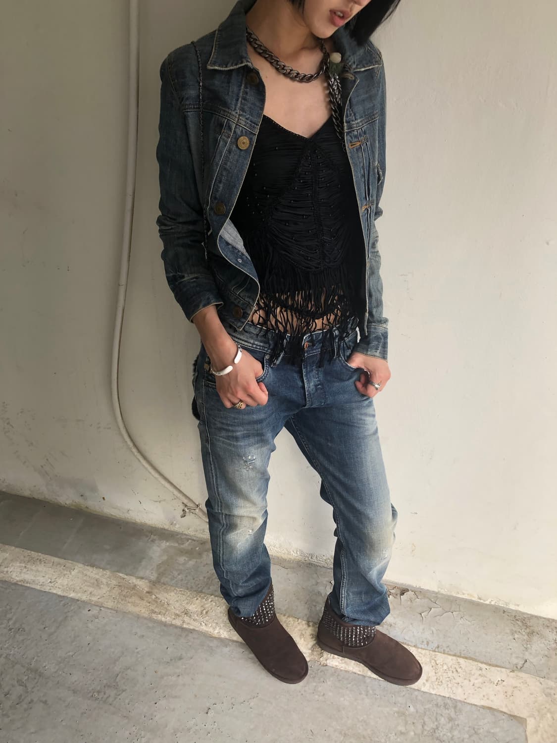 diesel washed denim pants  상품이미지7