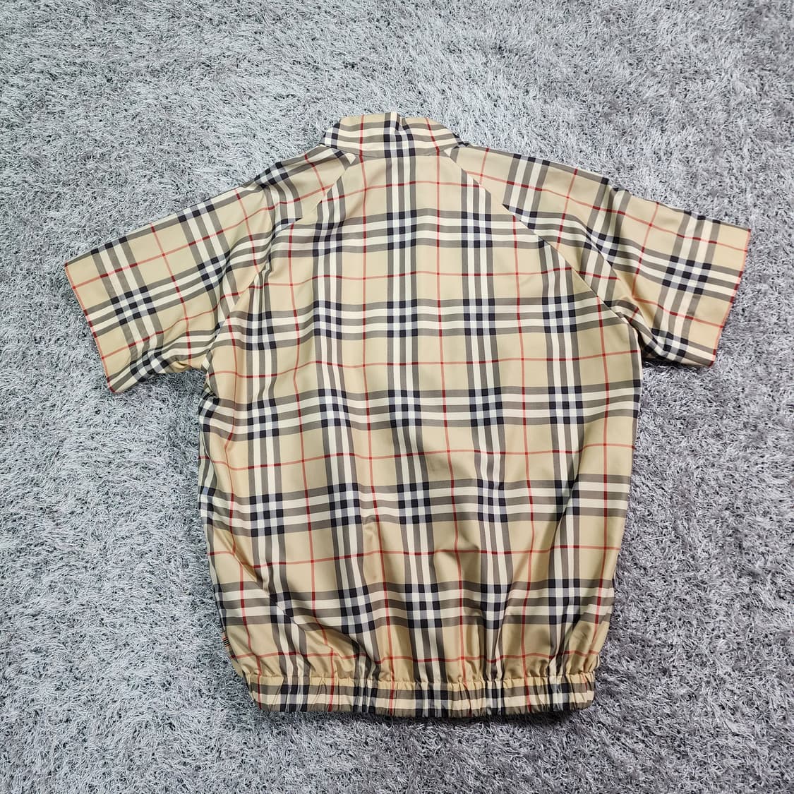 버버리 체크 집업 바람막이 M 상품이미지6
