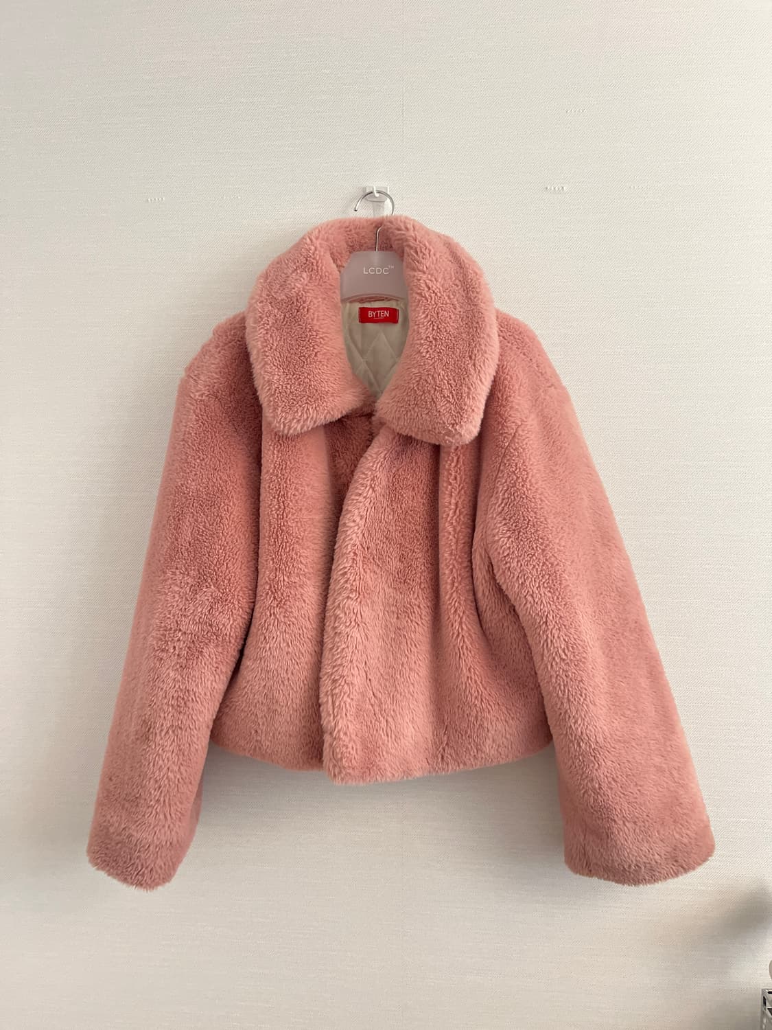 핑크 퍼자켓 상품이미지1