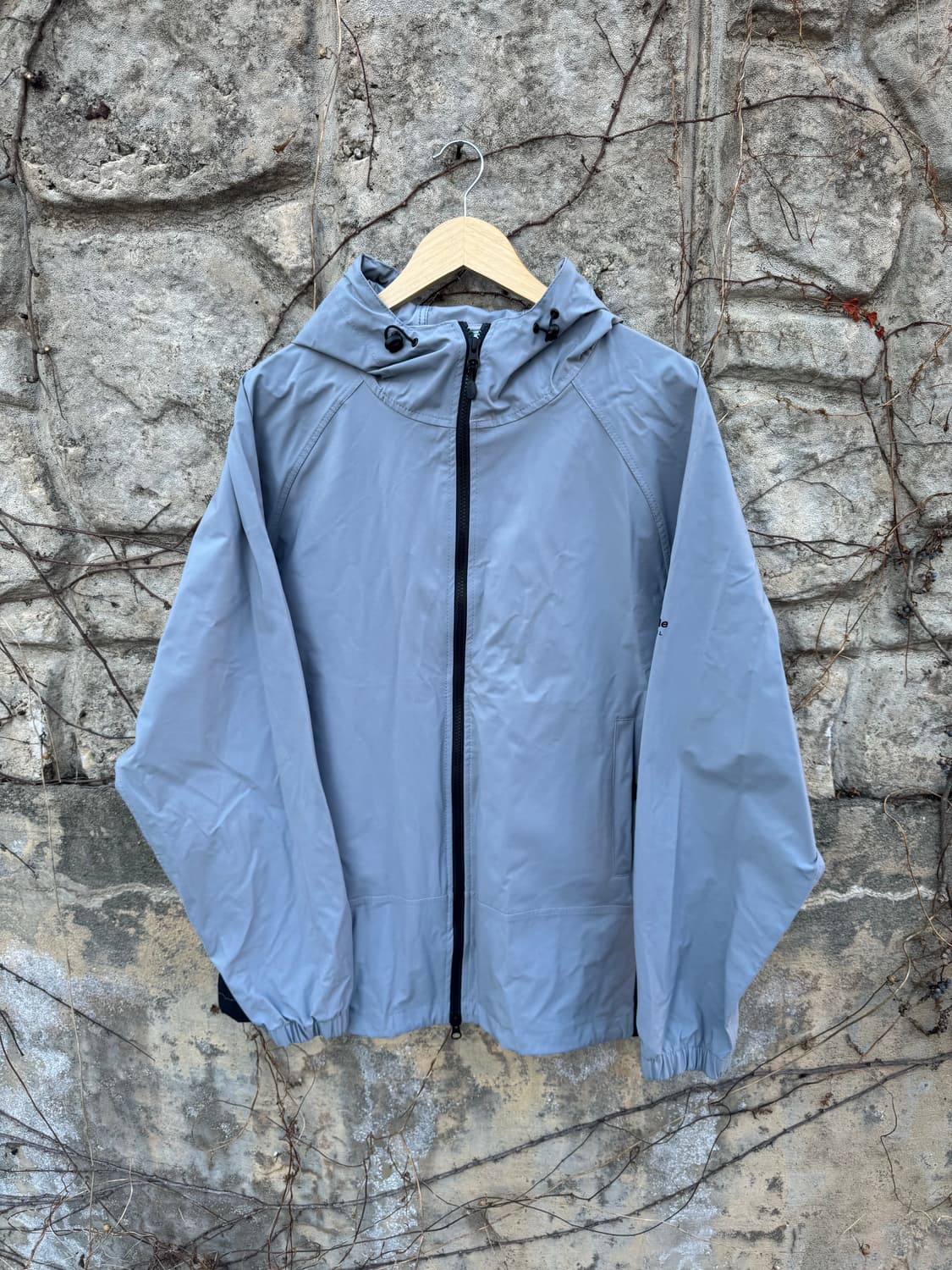 큐마일 스노우보드복 그레이 블랙 바람막이 자켓 고프코어 상품이미지1