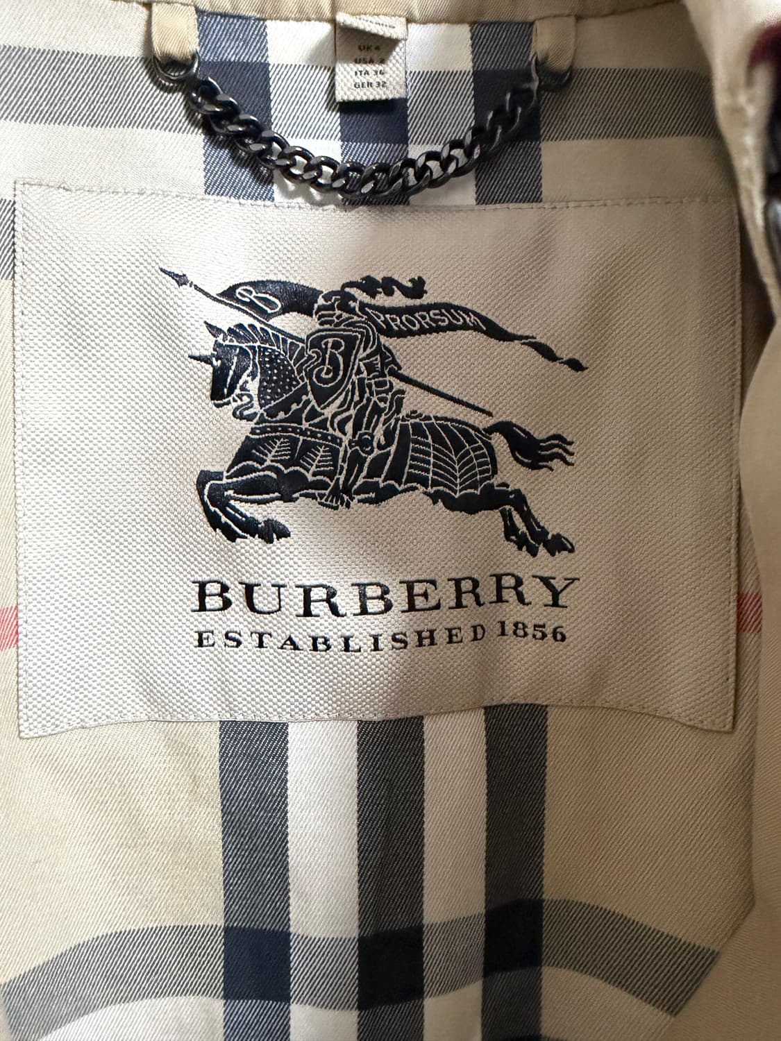 버버리 메이드 인 잉글랜드 트렌치 코트 상품이미지5