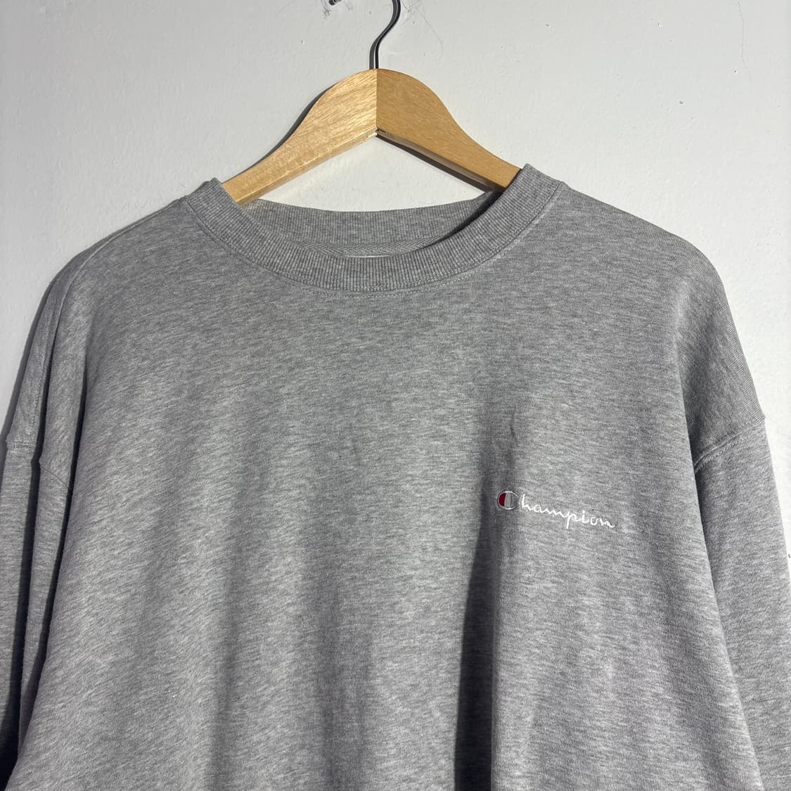 챔피온 로고 맨투맨 스웨트셔츠 (무료배송) 상품이미지2