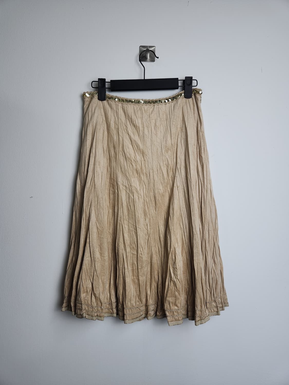 스웨이드 주름 스커트 상품이미지8