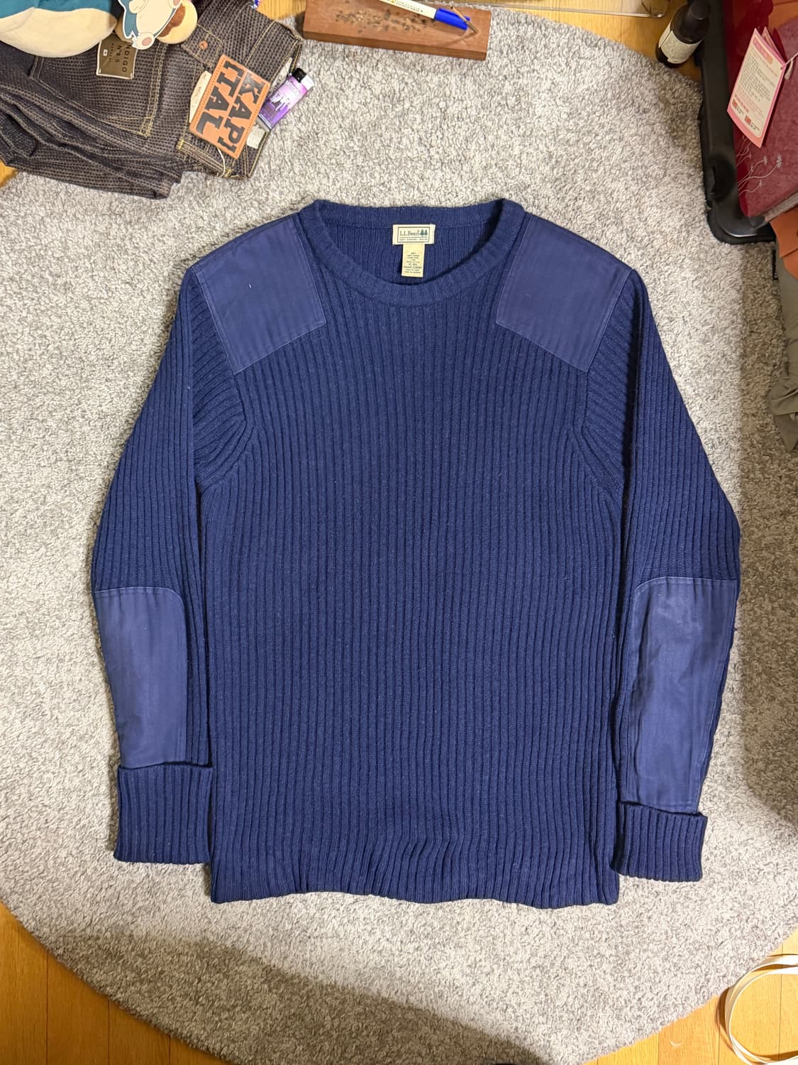 엘엘빈 메리노울 코만도 스웨터 상품이미지1