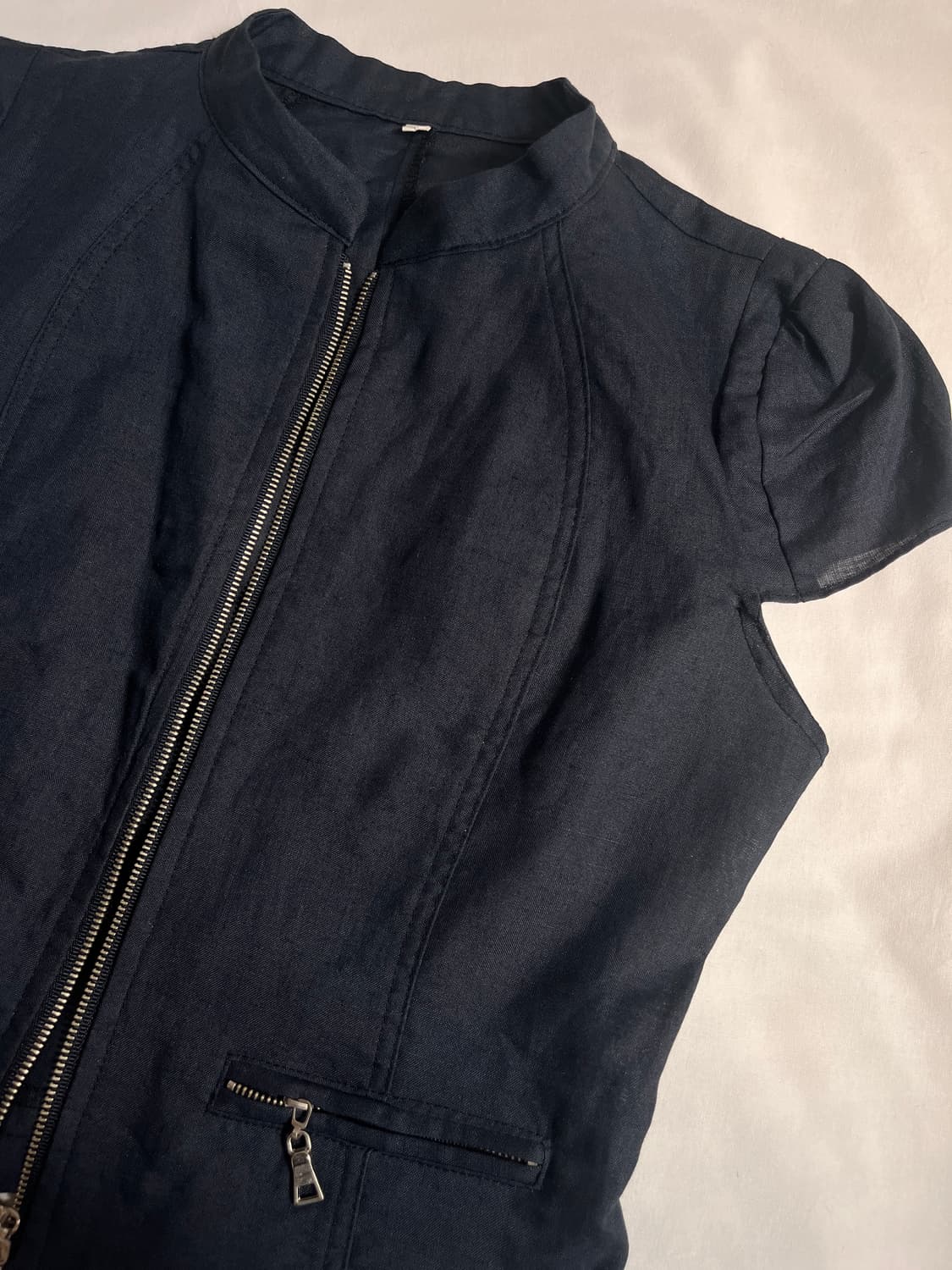 Puff linen line jacket 상품이미지2