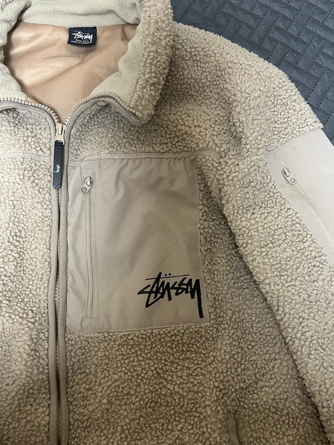 스투시 쉐르파 리버시벌 자켓 상품이미지5