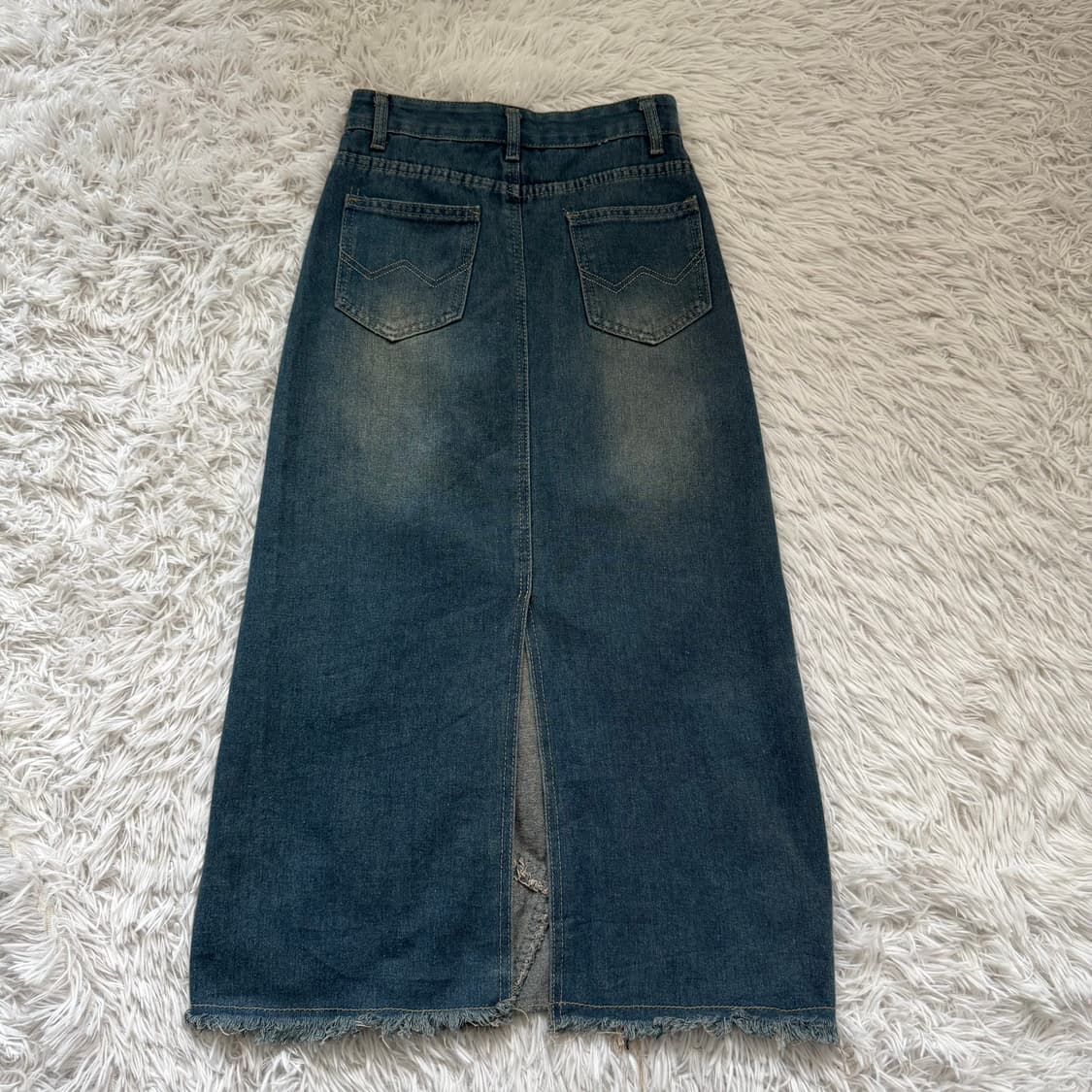 JEANS 일본빈티지 보세 롱 치마 빈티지치마 y2k치마 에스닉 치마 상품이미지4