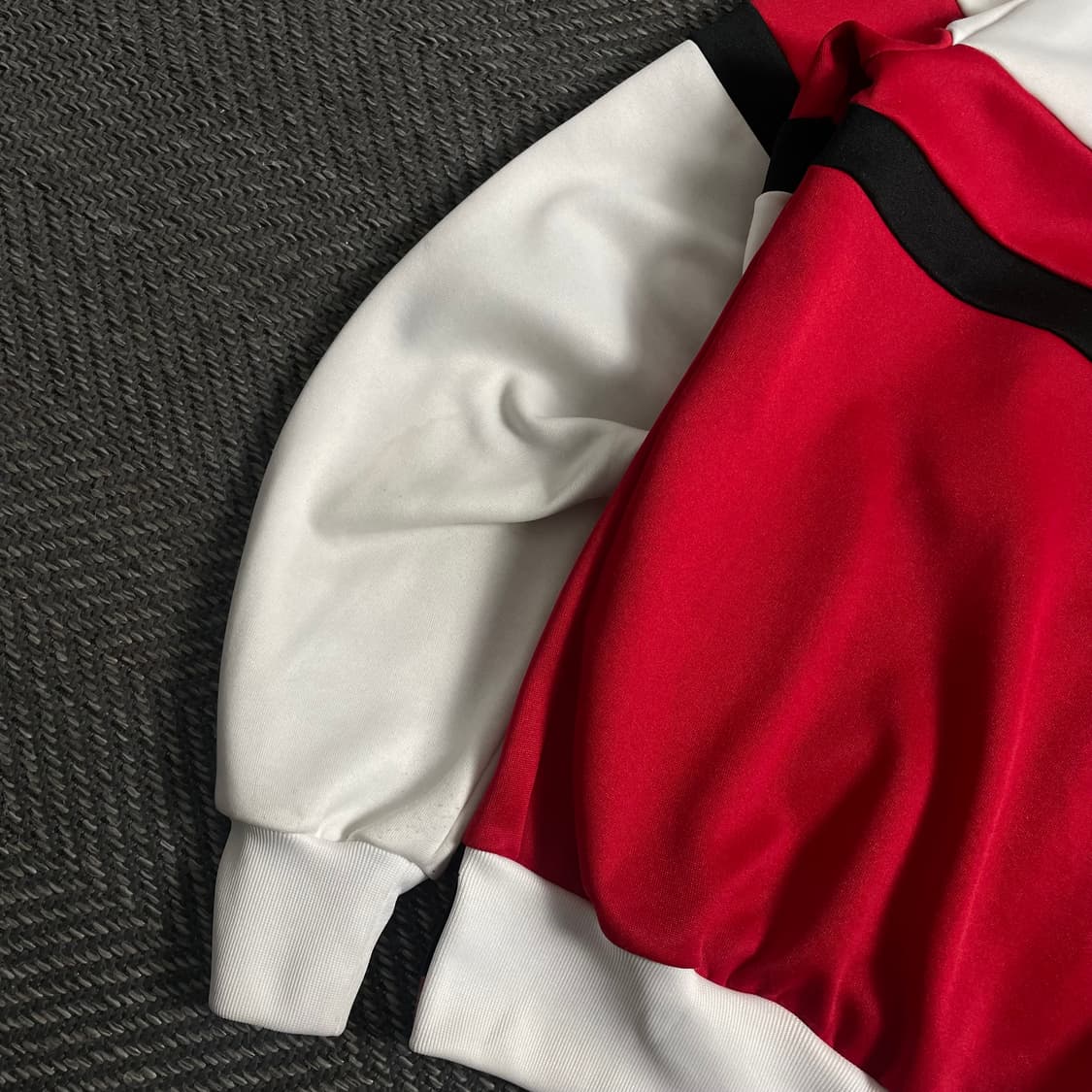 아디다스 09-10 AC밀란 배색 트랙탑 져지o 4631 상품이미지5