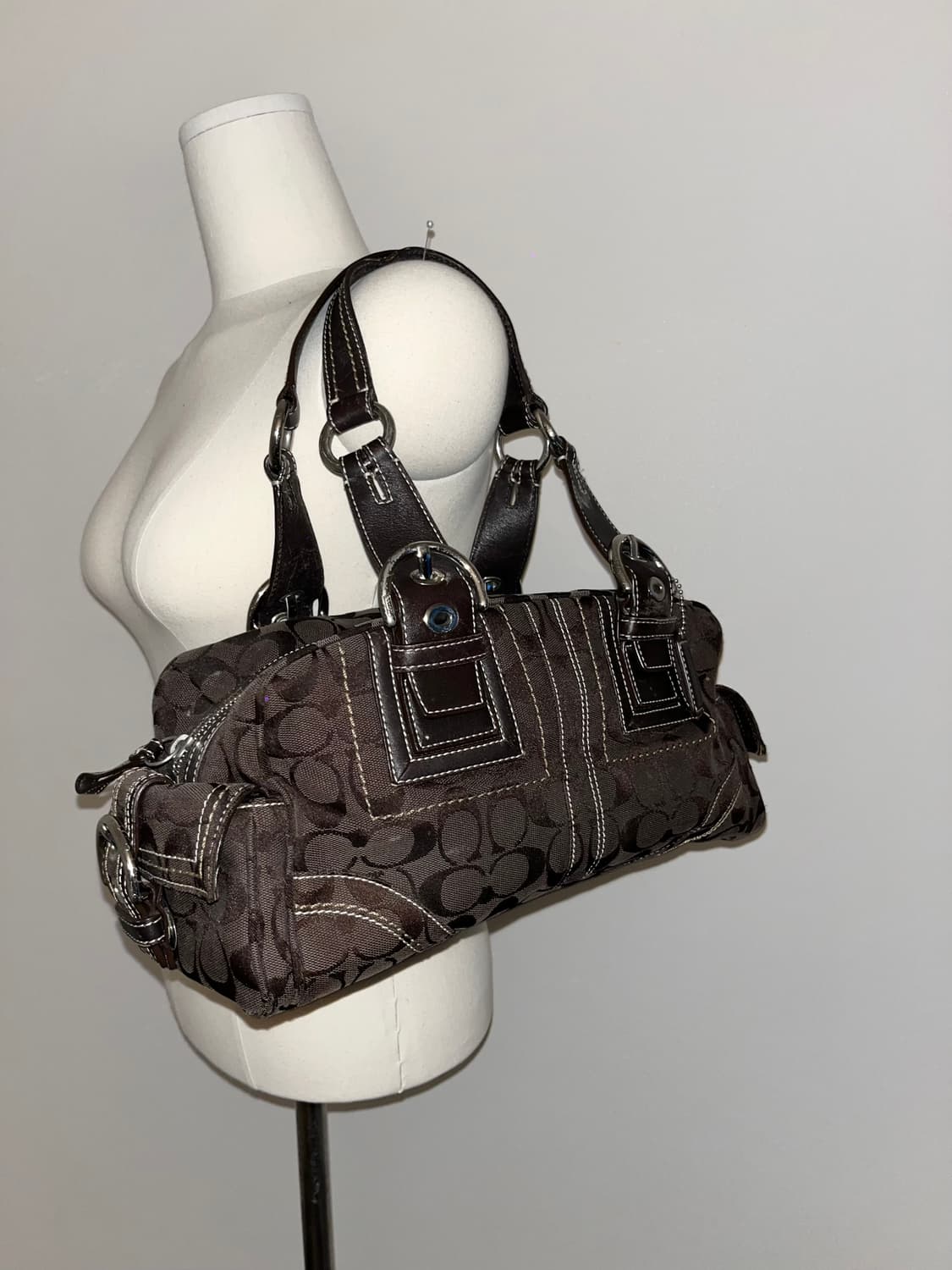 📦Coach Signature Brown shoulder bag 상품이미지2