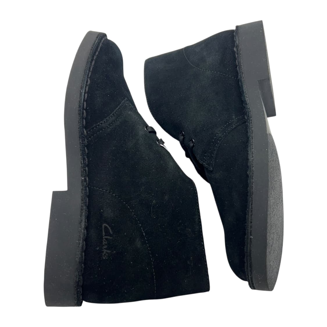 250 클락스 데저트 부츠 스웨이드 블랙 상품이미지2