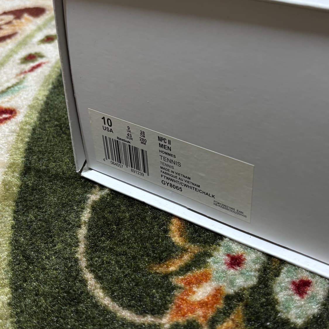 Reebok x JJJJound NPC II White 상품이미지7