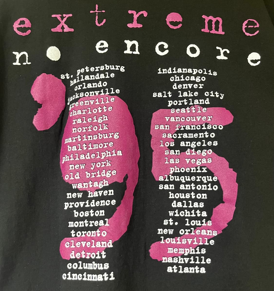 90s 빈티지 밴드티 반팔 티셔츠 / extreme 익스트림 상품이미지4