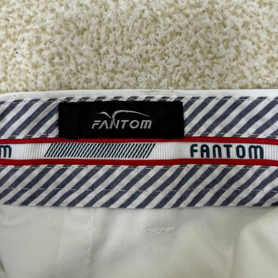 [실측확인] 팬텀 화이트 골프바지 0115T1 상품이미지4