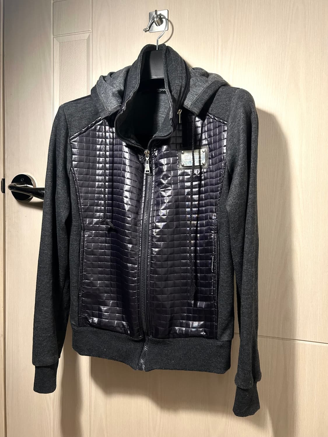 Dolce&Gabbana Hoodie Nylon Jacket Black 상품이미지1