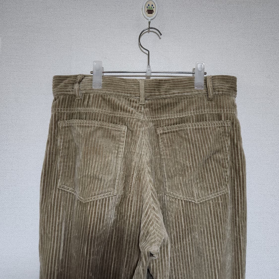 IRO 이로 코듀로이 핀턱 와이드 팬츠 78 상품이미지5