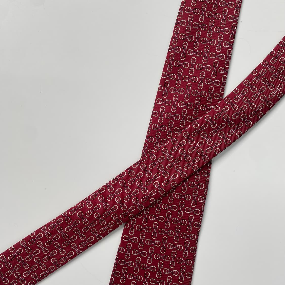 아이그너(AIGNER) 모노그램 정품 명품넥타이 8.3cm 상품이미지4