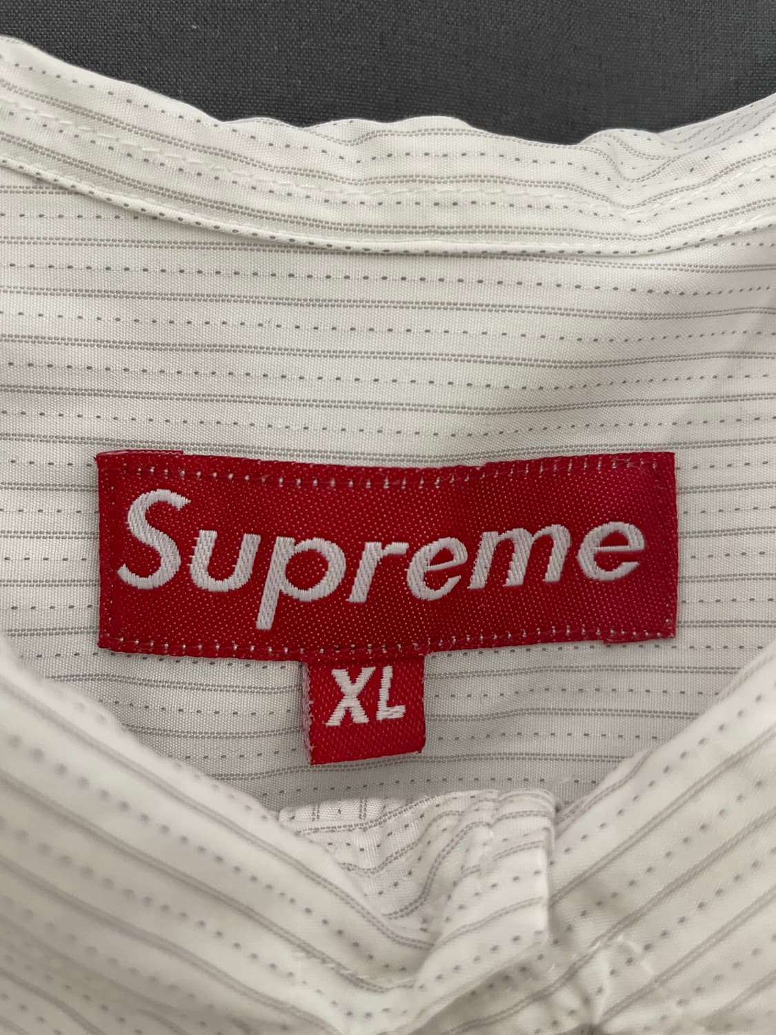 90s 슈프림 스트라이프 셔츠 상품이미지3