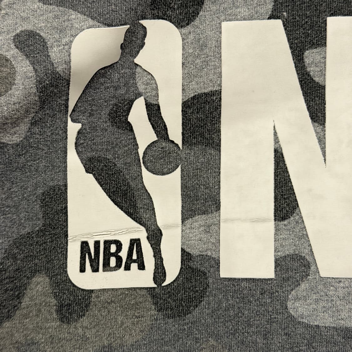 NBA 카모플라쥬 후드집업 M 그레이 상품이미지6