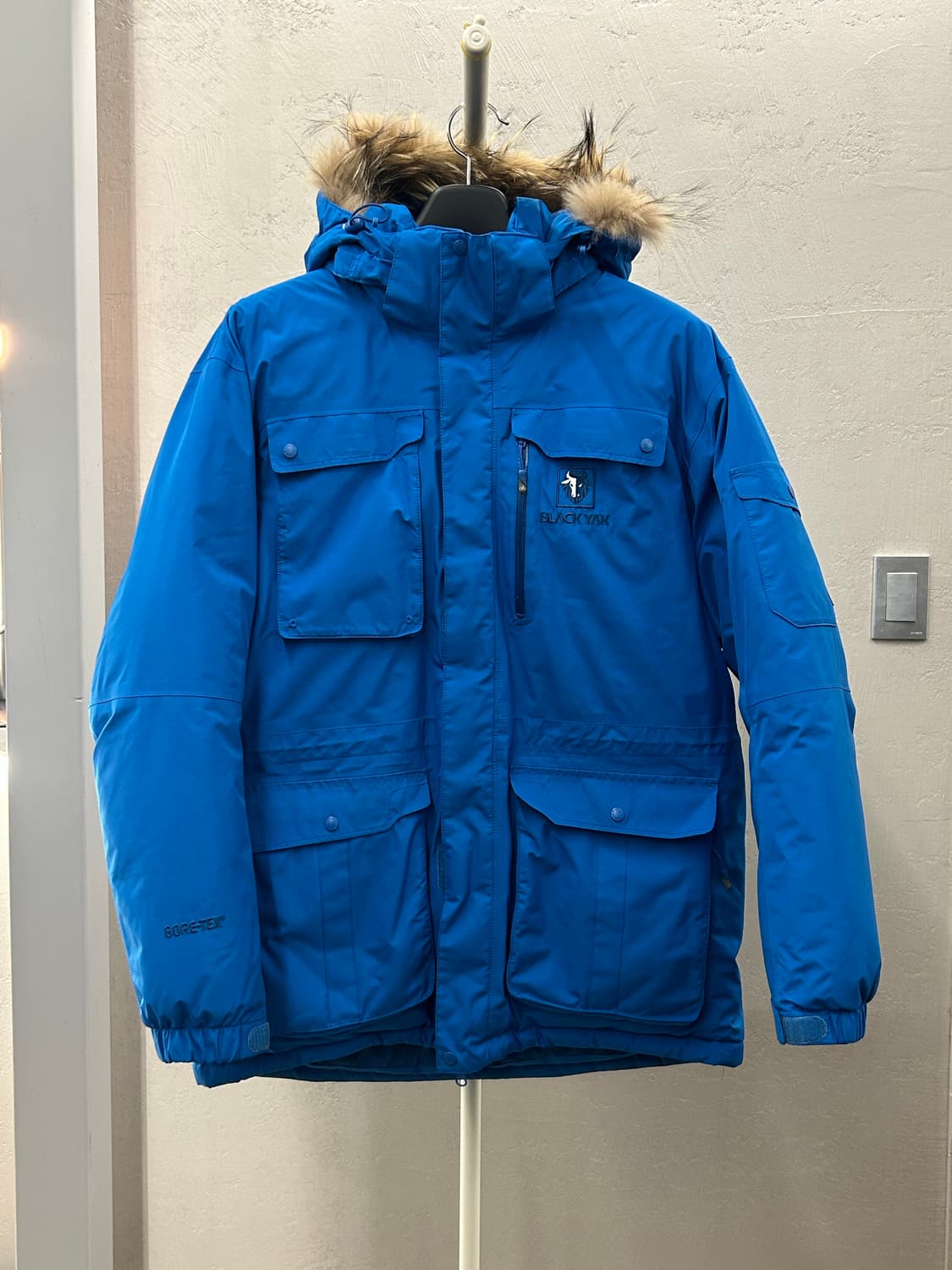 Blackyak 블랙야크 블루 남성 고어텍스 구스다운 패딩 105 상품이미지2