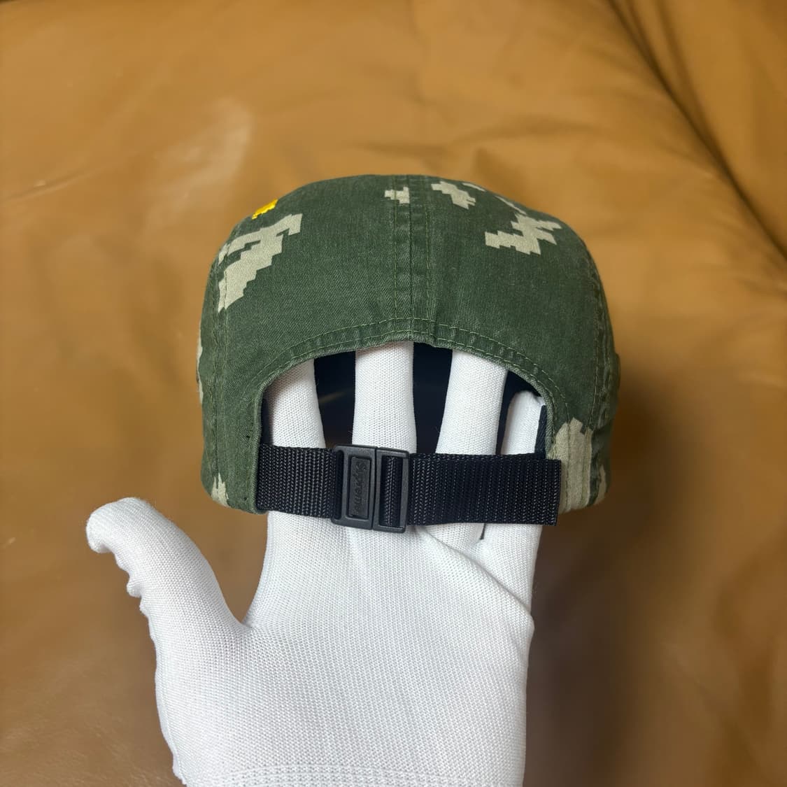 슈프림 캠프캡 모자 박스로고 21fw 밀리터리 카모 카키 상품이미지7