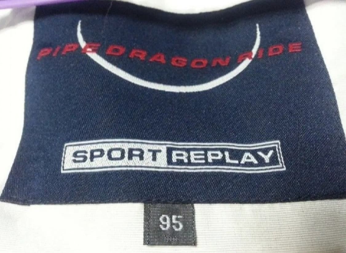 스포츠 리플레이 90s 올드스쿨 빈티지 빅로고 아노락 점퍼 95 상품이미지4