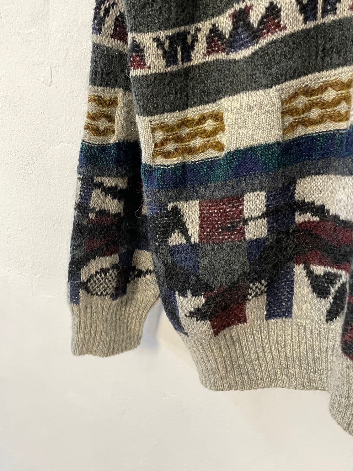 College 빈티지 니트  상품이미지5