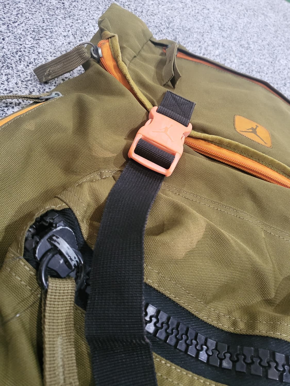 조던 브라운 컬러 백팩 상품이미지4