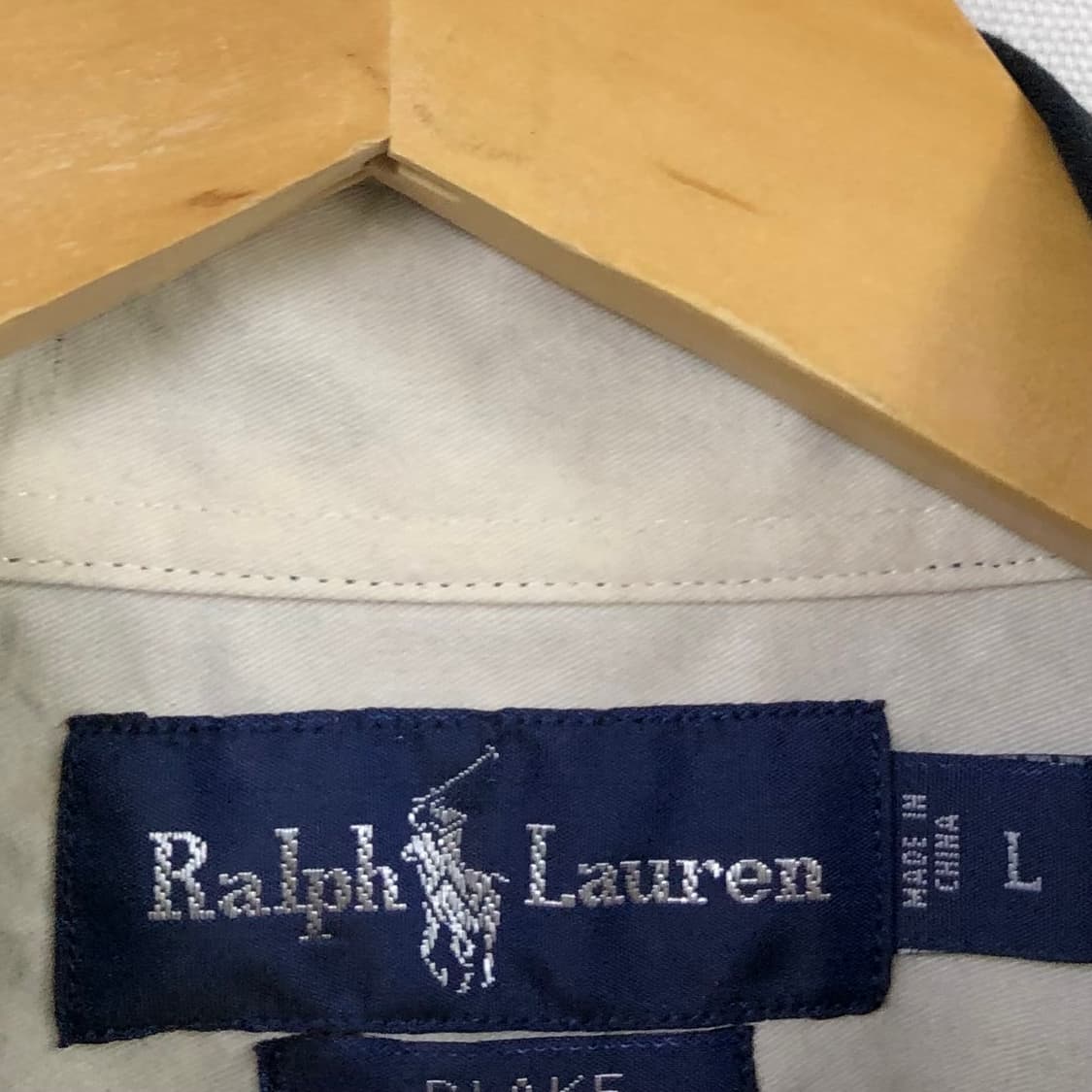 105 폴로 블랙 솔리드코튼 셔츠 상품이미지3