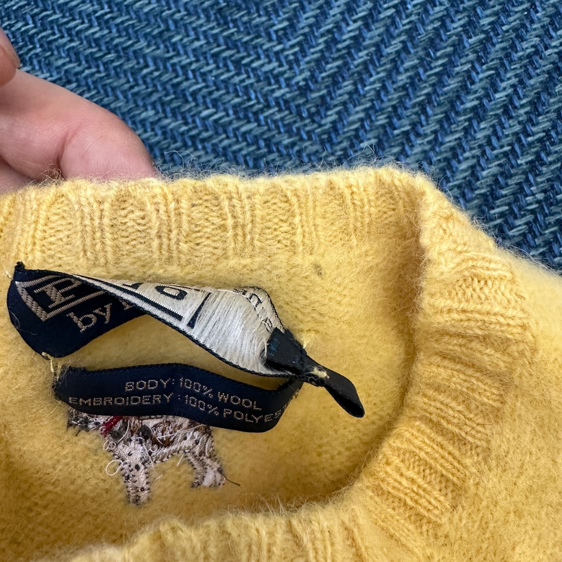 [실측여성S] 폴로 니트 상품이미지5