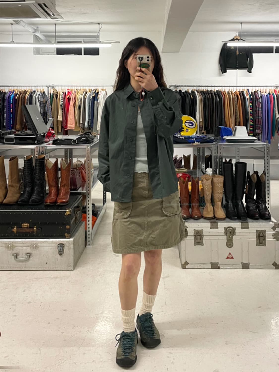 UNIQLO U minimal shirt jacket 미니멀 셔츠 자켓 상품이미지2