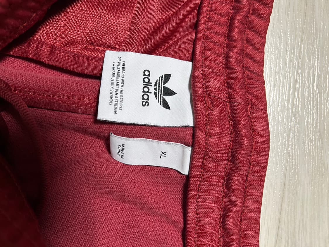 아디다스 베켄하우어 버건디 트랙팬츠 xl 상품이미지2
