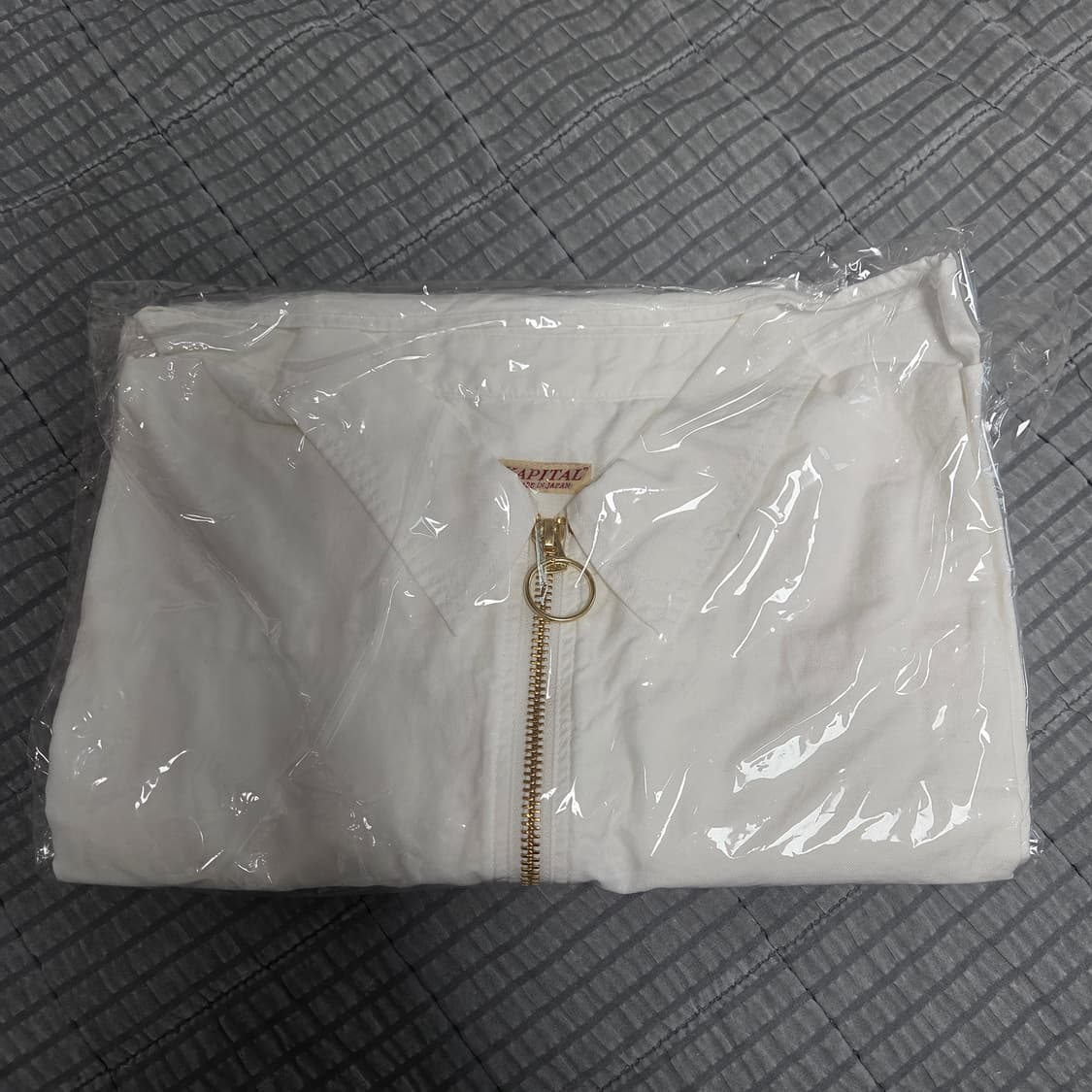 캐피탈 OX 드리즐러 워크 셔츠 화이트 상품이미지3