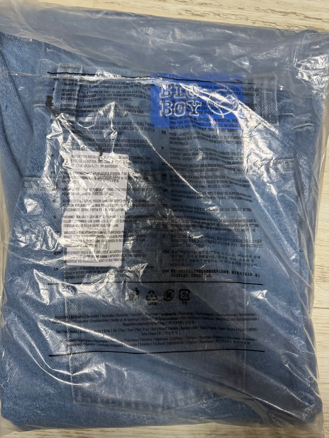 [XL] 폴라스케이트 빅보이 팬츠 미드 블루 상품이미지2