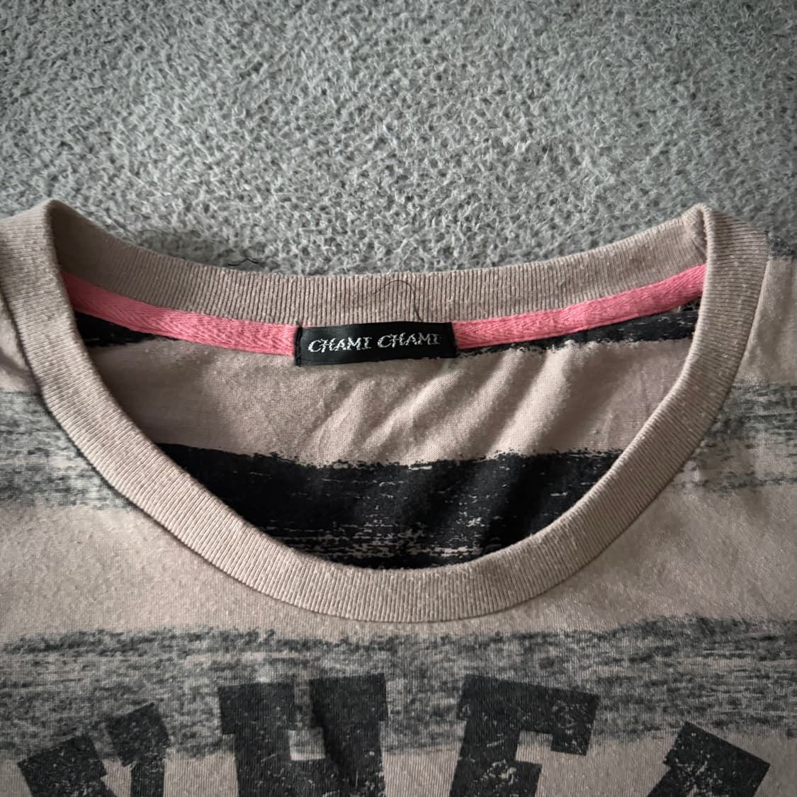 Cross print t shirt 상품이미지3