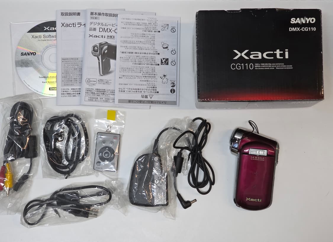 [하자있음]SANYO XACTI CG110 상품이미지1