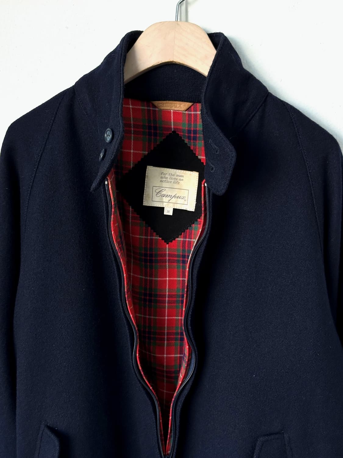 Melton wool harrington Jacket 상품이미지5