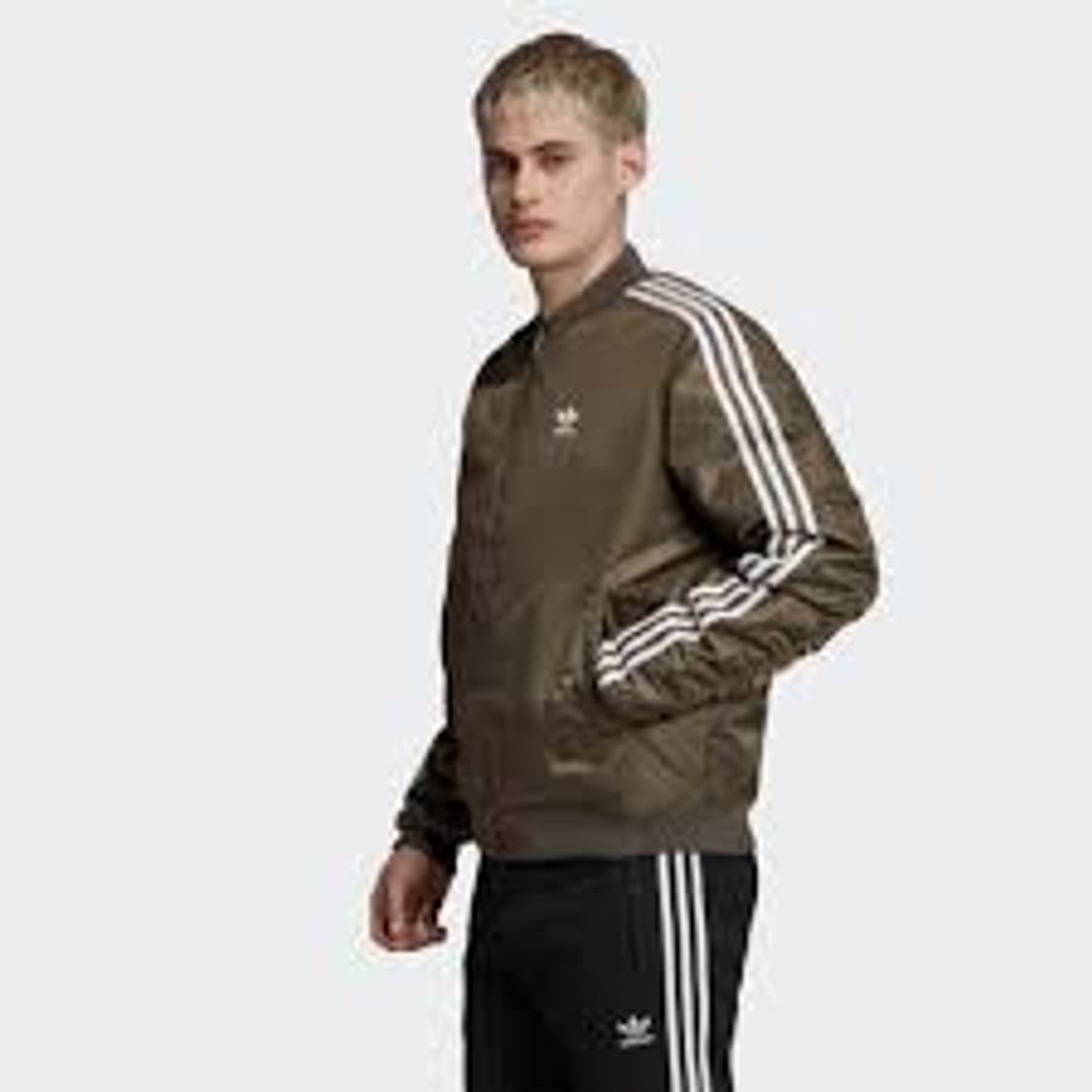 adidas 아디다스 봄버 항공점퍼 패딩 올리브 자켓 상품이미지2