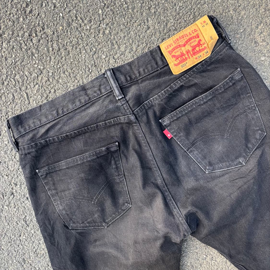 리바이스 501 흑청 상품이미지9